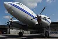 C-FTGI @ LZSL - Bell Geospace Douglas DC3 BT67