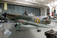 Z2315 @ EGSU - One of more than 2500 Hurricanes that were supplied to the Soviet Union during WWII. Its wreckage was recovered from its crash landing site and restored to represent Z2315 of the RAF No 111 Sqn - by Chris Hall