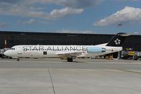OE-LVG @ LOWW - Austrian Arrows Fokker 100