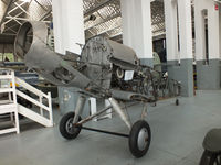G-CBLK @ EGSU - ex Royal Afghanistan Air Force Hawker Hind discovered at Kabul Airport in 1967, under restoration at Duxford - by Chris Hall
