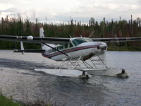 C-GJAS - Pick up at Misehkow - by J. Scott