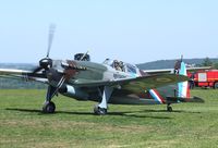 HB-RCF @ LFFQ - Morane-Saulnier EFW D-3801 / MS.406C1 at the Meeting Aerien 2012, La-Ferte-Alais - by Ingo Warnecke