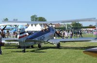 D-EMOF @ LFFQ - Focke-Wulf Fw 44J Stieglitz at the Meeting Aerien 2012, La-Ferte-Alais