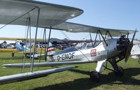 D-EMOF @ LFFQ - Focke-Wulf Fw 44J Stieglitz at the Meeting Aerien 2012, La-Ferte-Alais