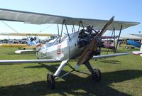 D-EMOF @ LFFQ - Focke-Wulf Fw 44J Stieglitz at the Meeting Aerien 2012, La-Ferte-Alais