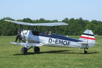 D-EMOF @ LFFQ - Focke-Wulf Fw 44J Stieglitz at the Meeting Aerien 2012, La-Ferte-Alais