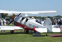 SE-BWM @ LFFQ - Focke-Wulf Sk12 / Fw 44J Stieglitz at the Meeting Aerien 2012, La-Ferte-Alais