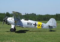 D-ENAY @ LFFQ - Focke-Wulf Sk12 / Fw 44J Stieglitz at the Meeting Aerien 2012, La-Ferte-Alais - by Ingo Warnecke