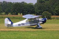 OO-TWJ @ EBDT - Arriving at the 2012 Old Timer Fly-in at Schaffen Diest
