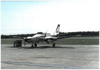 N503M @ ALB - N503M with the Prom Queen Start Cart Mall Airways 1988. - by Steve Fox