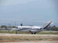 N600MV @ CNO - Taxiing to the runway - by Helicopterfriend