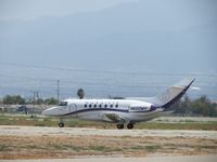 N600MV @ CNO - Taxiing to the runway - by Helicopterfriend