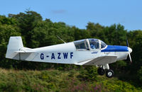 G-AZWF @ EGEO - Landing at Oban Airport (North Connel). - by Jonathan Allen