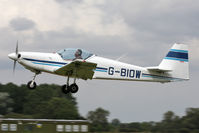G-BIOW @ EGBR - Slingsby T-67A Firefly at The Real Aeroplane Club's Summer Madness Fly-In, Breighton Airfield, August 2012. - by Malcolm Clarke