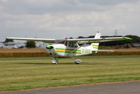 G-ASIB @ EGBR - Reims F172D at The Real Aeroplane Club's Summer Madness Fly-In, Breighton Airfield, August 2012. - by Malcolm Clarke