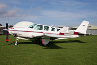N836TP @ EGBR - Beech A36 Bonanza at Fishburn Airfield, UK October 2010. - by Malcolm Clarke