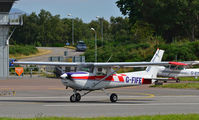 G-FIFE @ EGEO - Heading for runway 19 at Oban Airport. - by Jonathan Allen