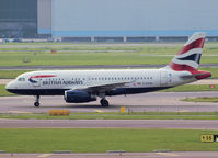 G-EUOA @ AMS - Taxi to the gate of Schiphol Airport - by Willem Göebel