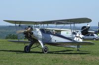 F-AZMJ @ LFFQ - Focke-Wulf Fw 44J Stieglitz at the Meeting Aerien 2012, La-Ferte-Alais - by Ingo Warnecke