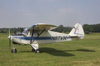 N87VK @ EBDT - taxiing for departure from the 2012 Oldtimer fly-in at Schaffen Diest
