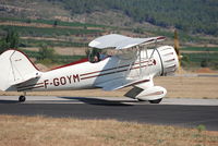 F-GOYM - Before taking off at Lézignan-Corbières (France) - by Peyriguer J.M.