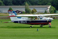 G-BBJV @ EGBS - Seen here. - by Ray Barber