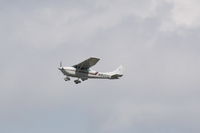N9120G @ KSRQ - Cessna Skylane (N9120G) departs Sarasota-Bradenton International Airport enroute to Tampa International Airport - by Jim Donten