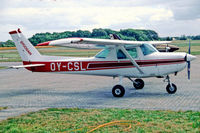 OY-CSL @ EKVD - Vamdrup Denmark 14.8.95 - by leo larsen