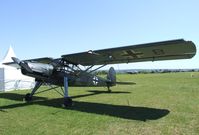 D-EVDB @ LFFQ - Fieseler Fi 156C-7 Storch at the Meeting Aerien 2012, La-Ferte-Alais