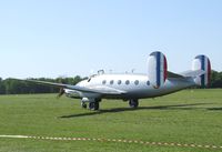 F-AZER @ LFFQ - Dassault MD.311 Flamant at the Meeting Aerien 2012, La-Ferte-Alais