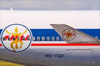 HS-TGP @ EDDF - Boeing 747-4D7, - by Jerzy Maciaszek