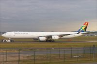 ZS-SND @ EDDF - Airbus A340-642, - by Jerzy Maciaszek