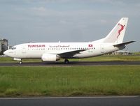 TS-IOI @ LFPG - C/N 2583, undertaking a charter flight from Monastir when posing for the camera.