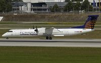 D-ADHT @ EDDM - line up for departure - by Friedrich Becker