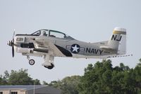 N4168E @ LAL - T-28C