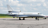 N500TS @ KDAN - Falcon 50 in Danville va. - by Richard T Davis