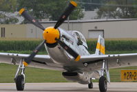 N51JC @ KDPA - N51JC The Brat III taxiing to Flight Center Ramp on TWY W-7 to TWY W at DuPage Airport. - by Mark Kalfas