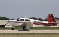 N201BJ @ KOSH - Mooney M20J