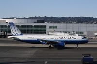 N449UA @ KSFO - Airbus A320