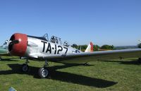 F-AZBE @ LFFQ - North American T-6C Texan at the Meeting Aerien 2012, La-Ferte-Alais