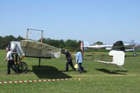 F-AZPG @ LFFQ - Bleriot XI-2 Replica at the Meeting Aerien 2012, La-Ferte-Alais - by Ingo Warnecke