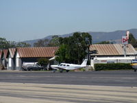 N4272R @ SZP - 1969 Piper PA-32-300 CHEROKEE SIX, Lycoming IO-540-K1A5 300 Hp with Turbo upgrade, taxi - by Doug Robertson