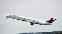 N949DL @ KATL - Takeof ATL - by Ronald Barker