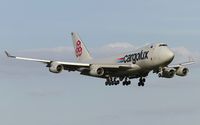 LX-YCV @ ELLX - on final RW24 - by Friedrich Becker