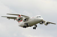HB-IXS @ EGLL - Swiss European Airlines - by Chris Hall
