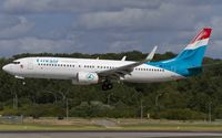 LX-LGT @ ELLX - short final RW24 - by Friedrich Becker