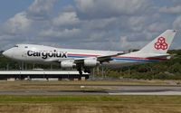 LX-VCV @ ELLX - short final RW24 - by Friedrich Becker