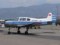 N189AK @ POC - Parked in transient parking - by Helicopterfriend