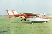 G-AZRW @ EGMC - At Southend Airport - by Martin Fisher