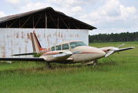 N723JS - Doesn't look like it has flown in quite awhile. It is a shame for such a fine aircraft to just sit and rot away. - by C. Cammack